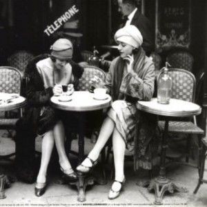 Fransyskor på Café